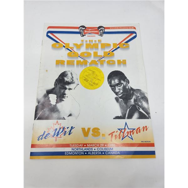 Boxing Program Pamphlet