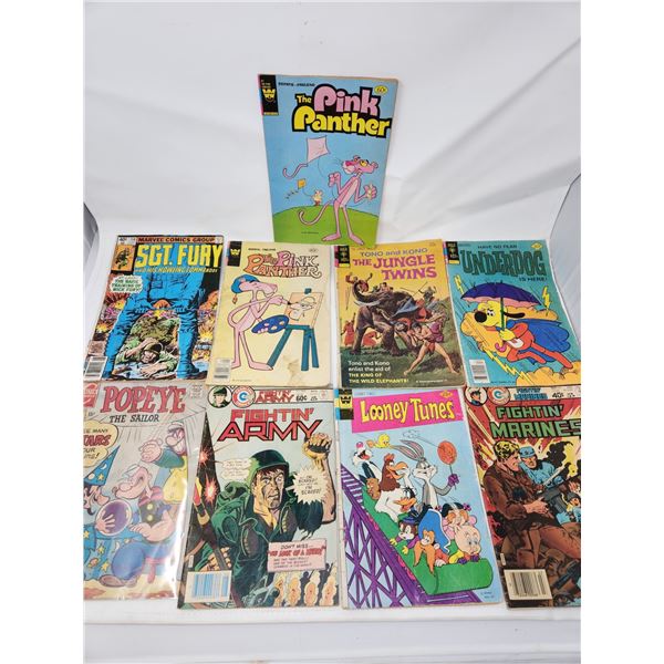 Vintage comic lot