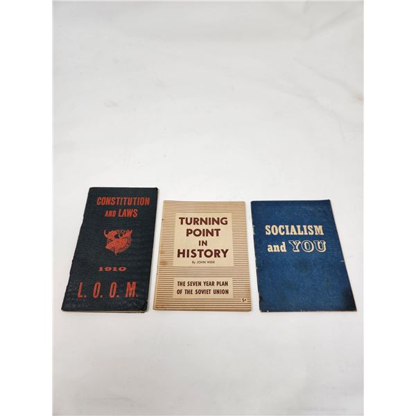 Antique booklets