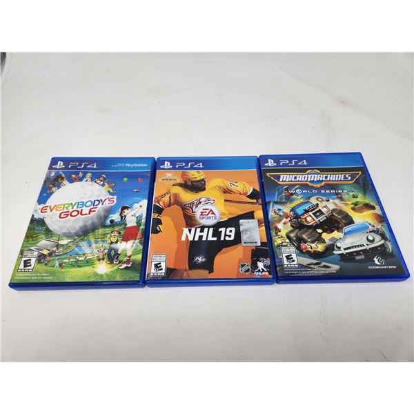 PS4 Game Lot 1