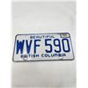 Image 1 : Vintage BC License Plate 7
