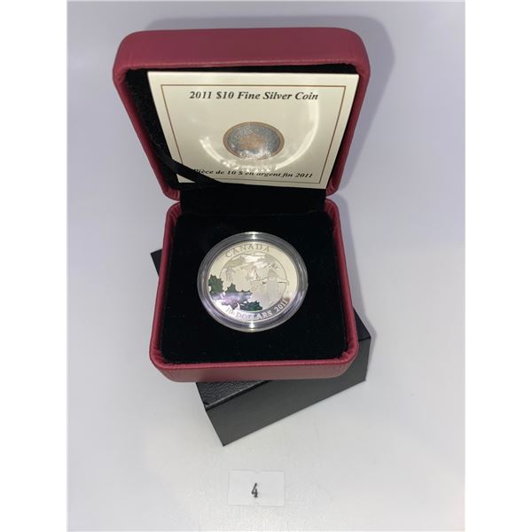 2011 Canada $10 Little Skaters Fine Silver Coin