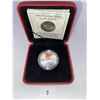 Image 1 : 2004 Canada Proof Sterling Silver Coloured Lucky Loon Dollar.