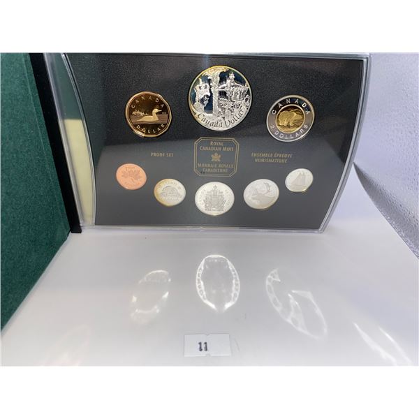 2002 Canada Regular Proof Double Dollar 8-coin Silver Set commemorating the Queen's Golden Jubilee