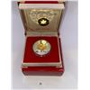 Image 1 : 2005 Canada $15 Year of the Rooster Sterling Silver & Gold Plated Cameo