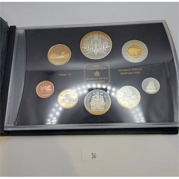 2000 Canadian Silver Dollar Voyage of Discovery Set