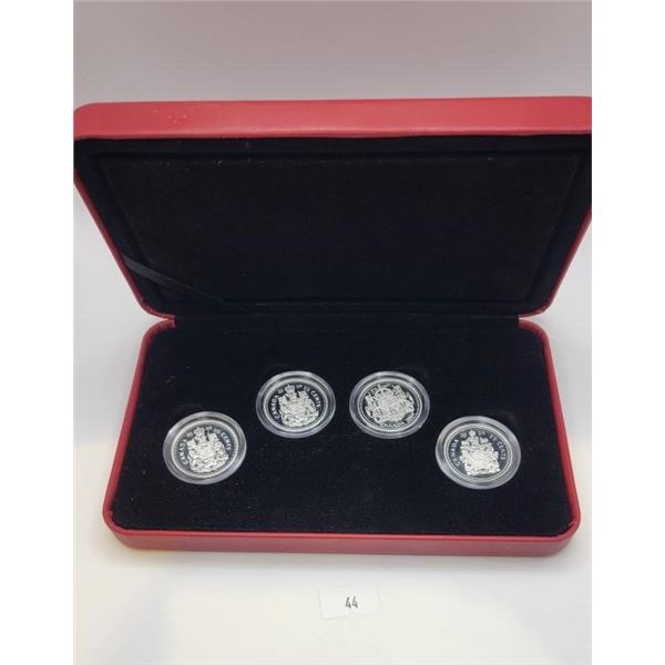 2004 Canadian Silver 50 Cents Coin Set