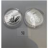 Image 1 : 2 x  Fine Silver Canadian $20 Coins (Set 1)
