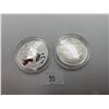Image 1 : 2 x  Fine Silver Canadian $20 Coins (Set 6)