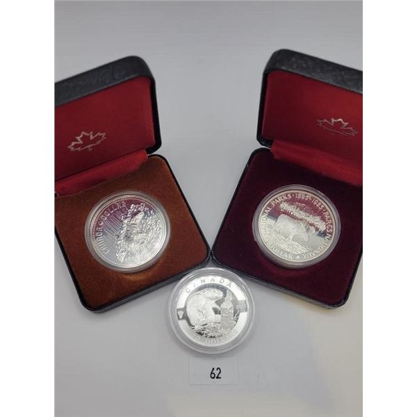 Canadian Silver Coins - Animals of Canada
