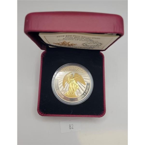 2018 Canadian Fine Silver 20 Dollar "Armistice of Compiegne"