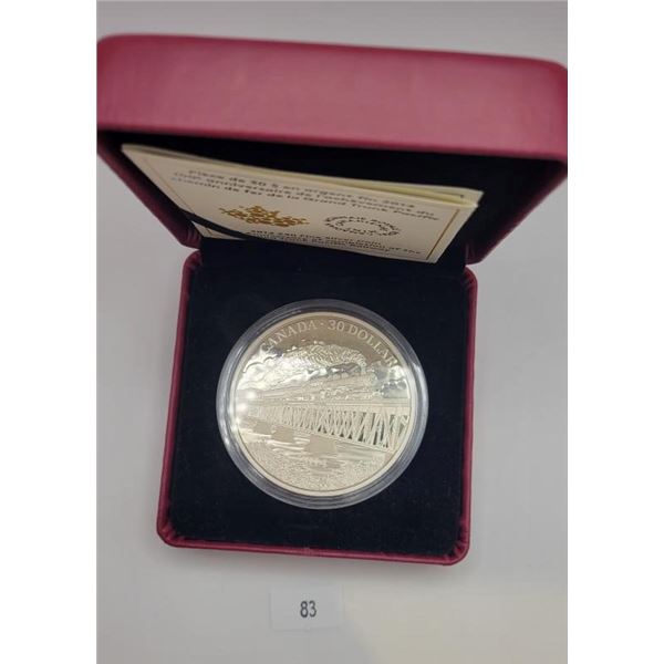 2014 Canadian Silver 30 Dollar :Grand Truck Railway"