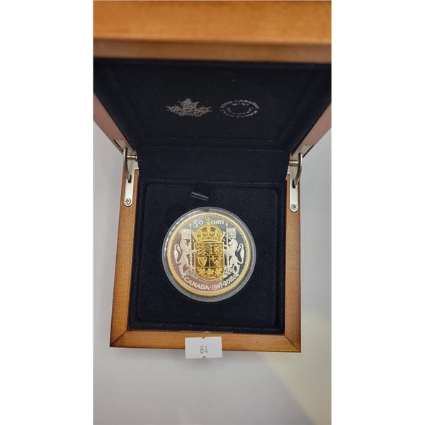 2018 Candian Silver 50 Cent "1943 Half-Dollar"