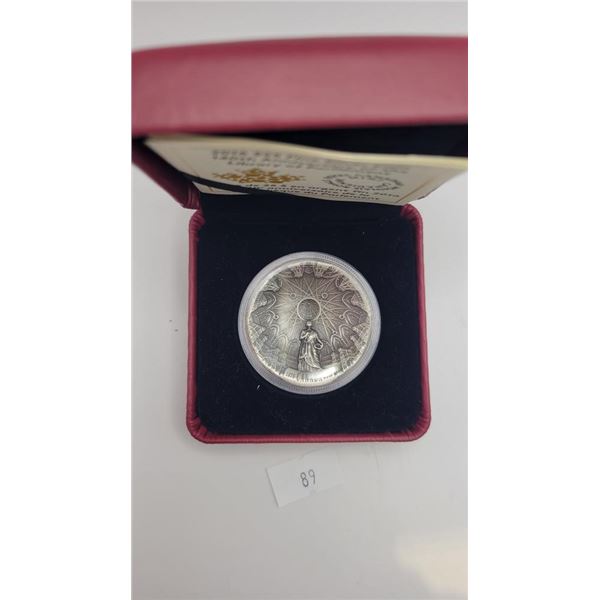 2016 Canadian Fine SIlver 25 Dollar ""Library of Parliament"