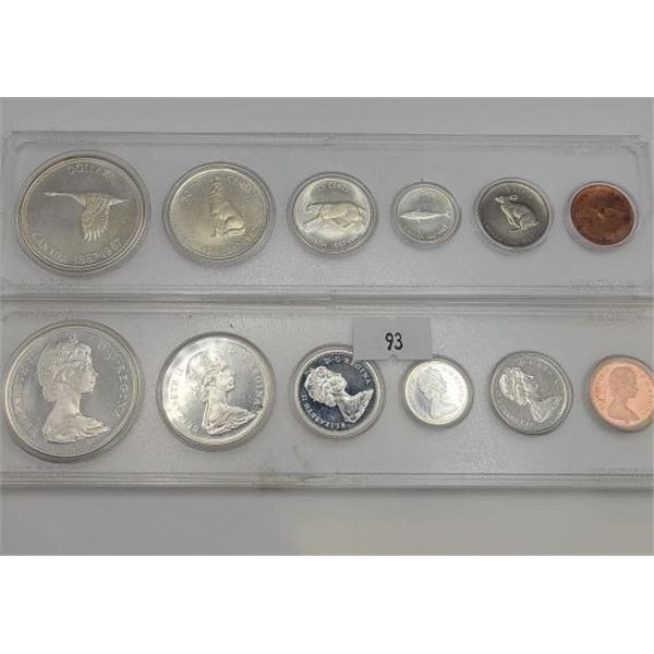 1966 & 67 Canadian Coin Sets
