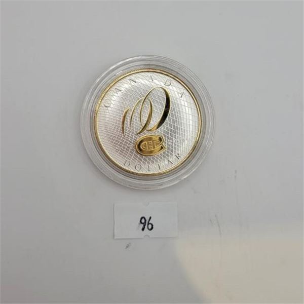 2009 Canadian Silver Dollar "Monteal Canadiens"