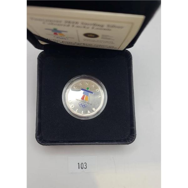 2010 Silver Vancouver Olympic Lucky Loonie