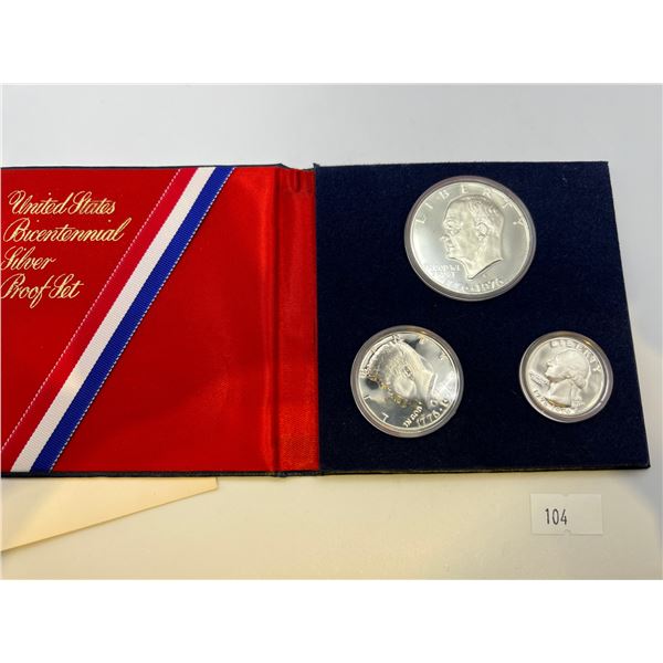 1976 USA Silver Bicentennial Proof Set
