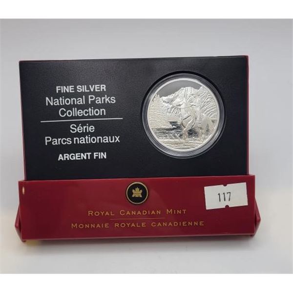 2006 Canadian Fine Silver 20 Dollar "Japser"