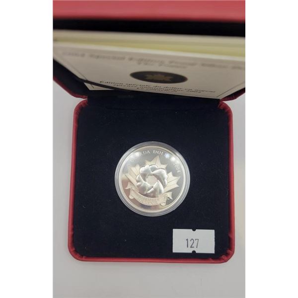 2004 Canadian Silver Dollar "Poppy"