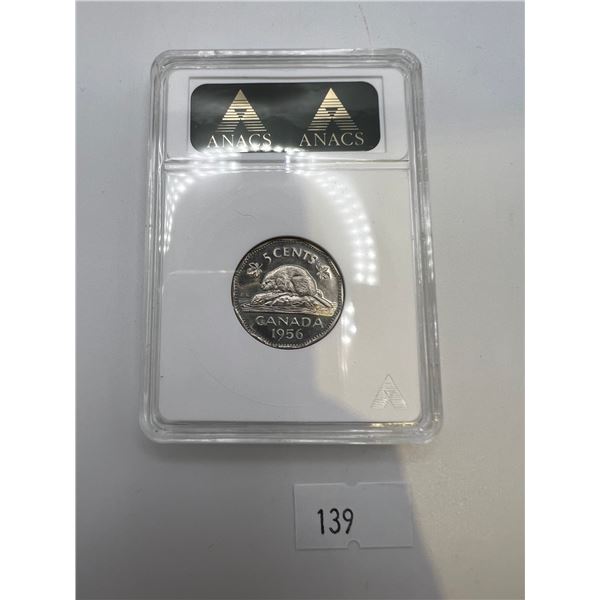 1956 Canadian Nickel MS-67