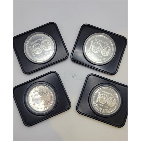 Canadian Centennial Dollars - Winnipeg Bundle