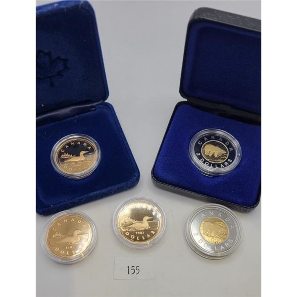 Canadian Loonie and Toonie Birthday Bundle