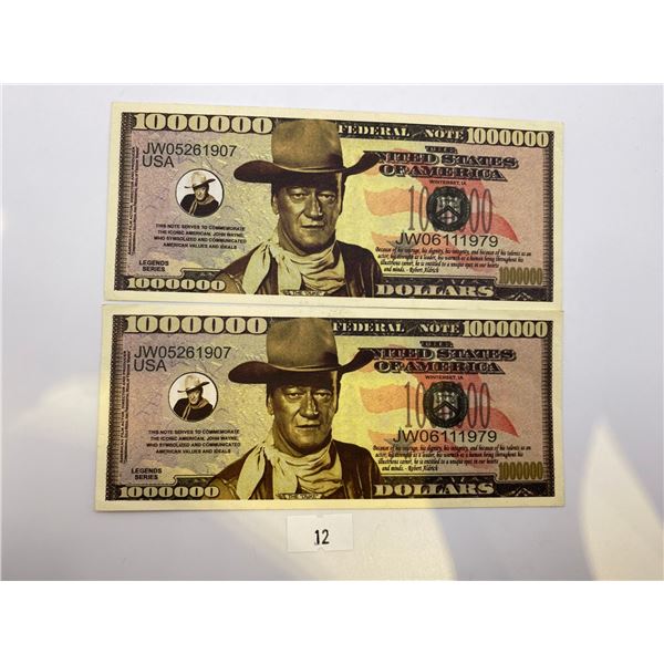 Counterfeit American Bills and Coins