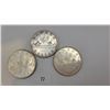 Image 1 : Canadian 1960's Silver Dollars