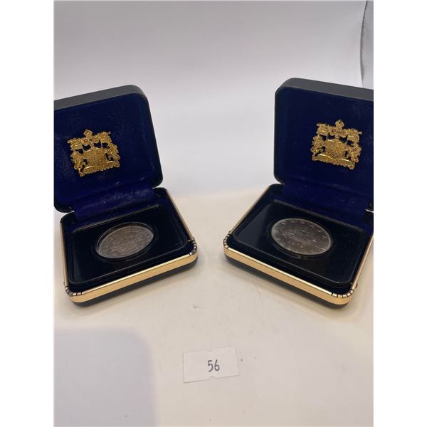 Candian Nickle Dollar's. 1971-1972