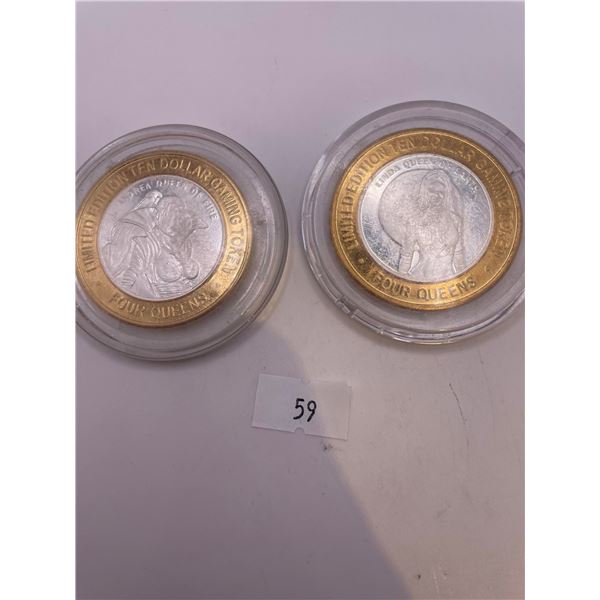 Four Queens Las Vegas Casino Token's