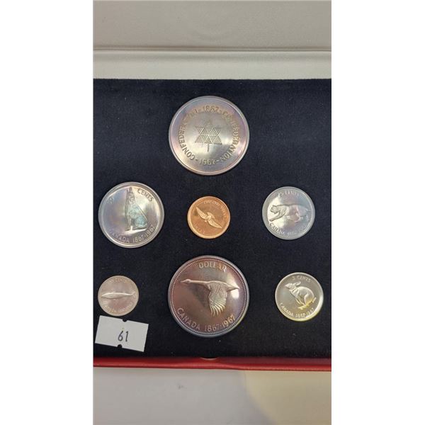 Canadian Confederation 1967 Coin Set