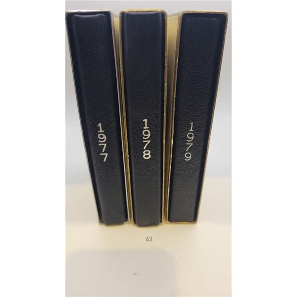 1970's Canadian Double Dollar Set Trio Bundle
