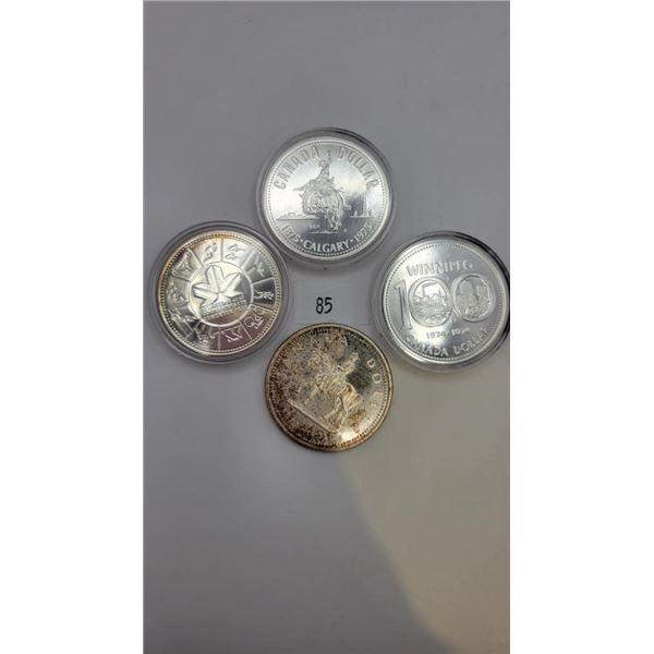 Canadian 70's Silver RCM Dollars