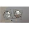 Image 1 : 2001/2002 Canadian Sterling Silver Dollars