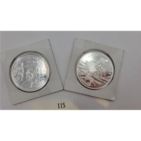 Canadian Fine Silver Dollars 2003/1012