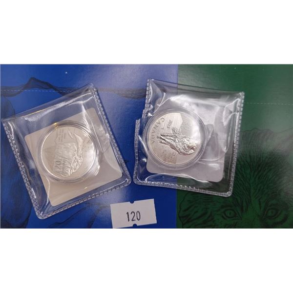 2013 Canadian Fine Silver 20 Dollar Coins