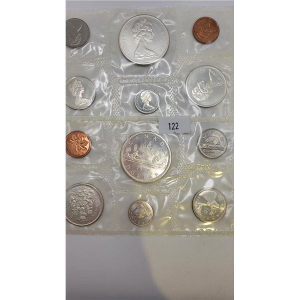 2 Sets of 1965 Canadian Coins