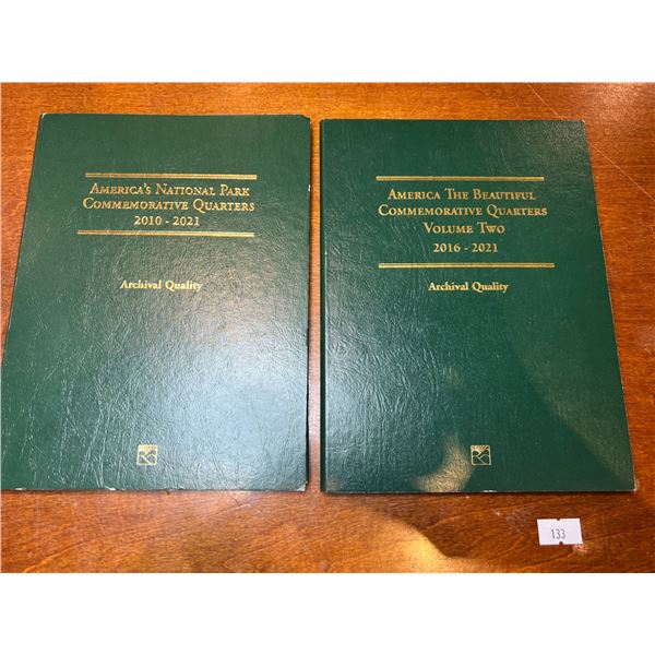 USA Commemorative Quarters Collection Books