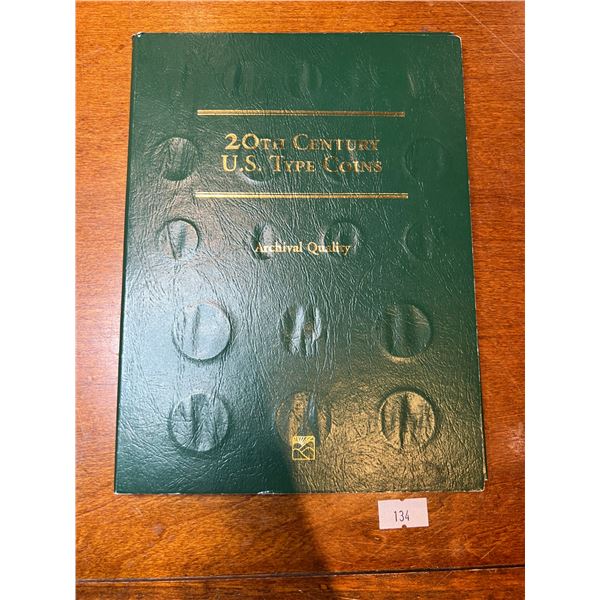 20th Century USA Coins Collection Book