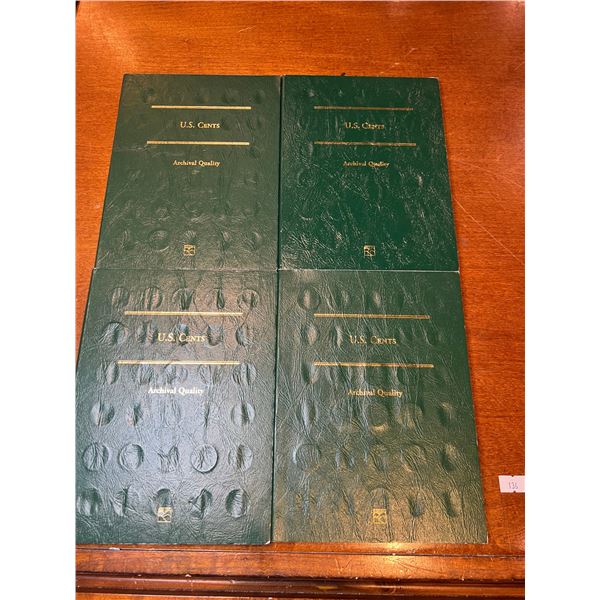 USA Lincoln Cents Collection Books