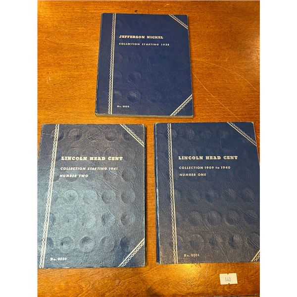 USA Penny & Nickel Collection Books