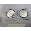 Image 2 : 1952 & 1955 Canadian Silver Dollars