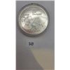 Image 1 : 1976 Montreal Olympic Silver 10 Dollar Coin "World Map"