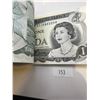 Image 3 : 100 x 1973 $1 Canadian Banknotes Consecutive Serial Numbers