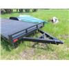 Image 3 : Bumper Hitch 18' Tandem Flat Deck Trailer with Ramps