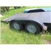 Image 4 : Bumper Hitch 18' Tandem Flat Deck Trailer with Ramps