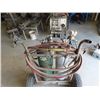 Image 2 : Acetyline Torches, Gauges, Hose, and Cart *Oxygen
