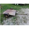 Image 1 : Bumper Hitch Flat Deck Yard Trailer 52'' x 52'' 