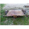 Image 3 : Bumper Hitch Flat Deck Yard Trailer 52'' x 52'' 